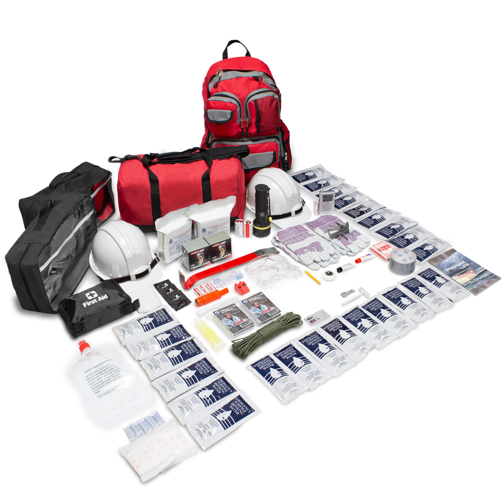 Emergency Zone 2 Person Deluxe Quake Pack