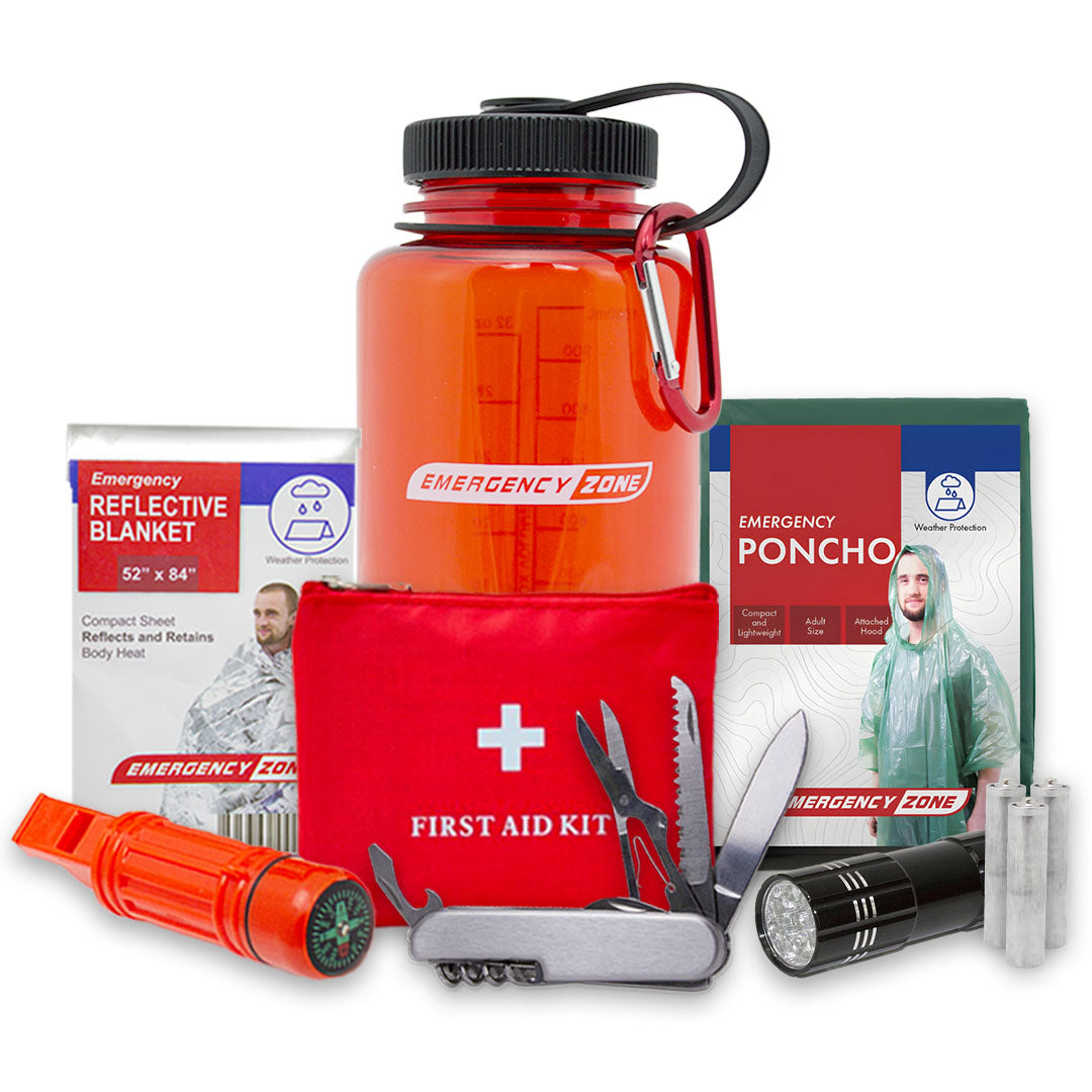 Emergency Zone Basic Survival Bottle Kit