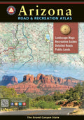 Front cover of Benchmark Arizona Road and Recreation Atlas