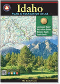 Front cover of Benchmark Idaho, road and recreation atlas