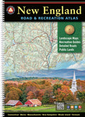 Front cover of Benchmark New England Road and Recreation Atlas