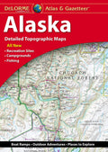 Front cover of DeLorme Alaska Atlas and Gazetteer