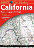 Front cover of DeLorme California Atlas and Gazetteer