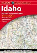 Front cover of DeLorme Idaho Atlas and Gazetteer