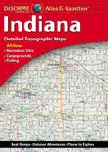 Front cover of DeLorme Indiana Atlas and Gazetteer