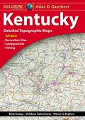 Front cover of DeLorme Kentucky Atlas and Gazetteer