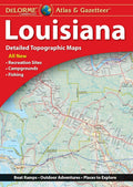 Front cover of DeLorme Louisiana Atlas and Gazetteer