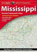 Front cover of DeLorme Mississippi Atlas and Gazetteer