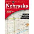 Front cover of DeLorme Nebraska Atlas and Gazetteer