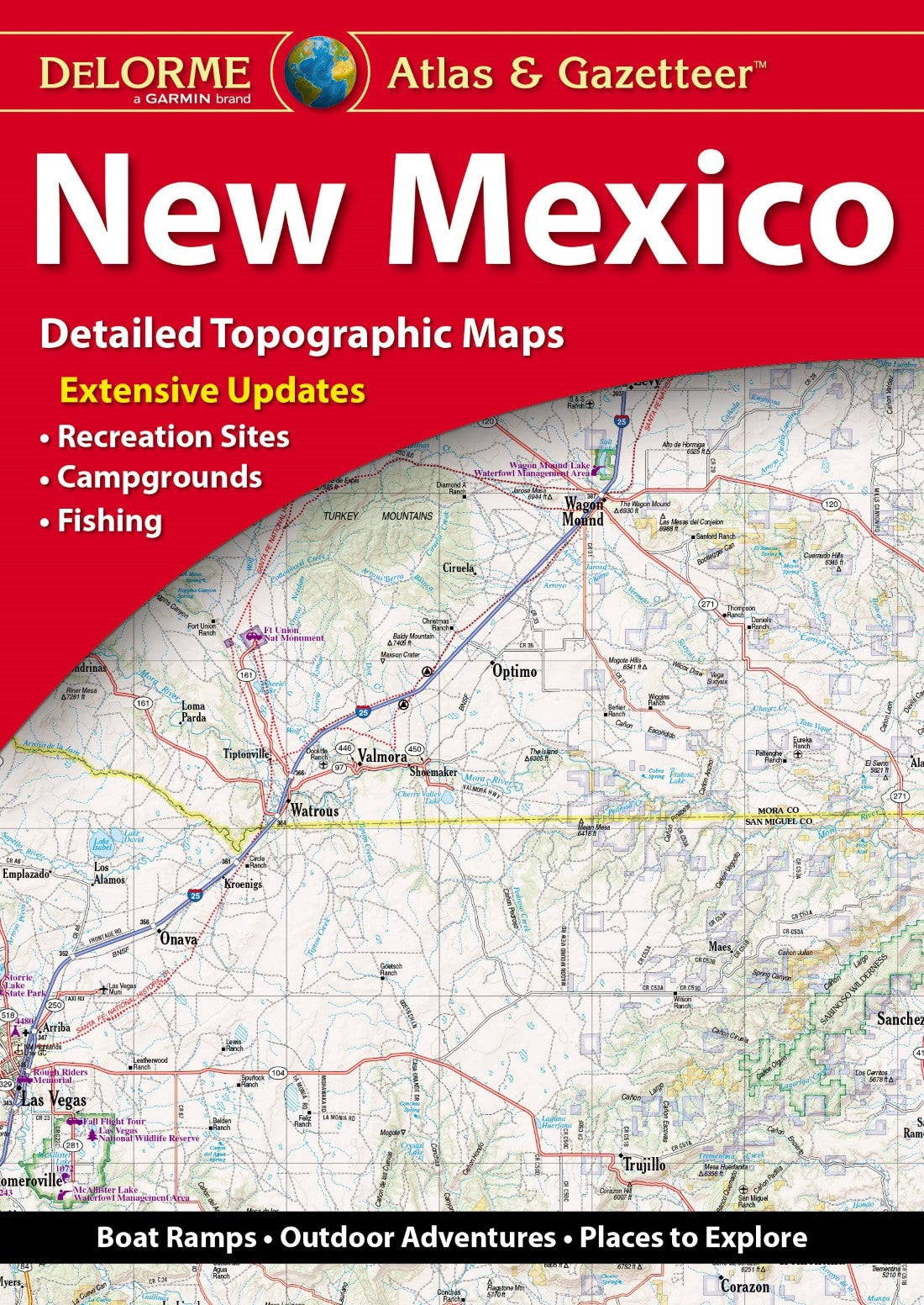 Front cover of DeLorme New Mexico Atlas and Gazetteer