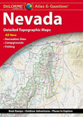 Front cover of DeLorme Nevada Atlas and Gazetteer