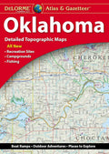 Front cover of DeLorme Oklahoma Atlas and Gazetteer