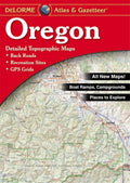 Front cover of DeLorme Oregon Atlas and Gazetteer