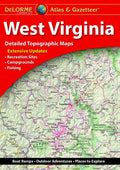Front cover of DeLorme West Virginia Atlas and Gazetteer