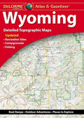 Front cover of DeLorme Wyoming Atlas and Gazetteer
