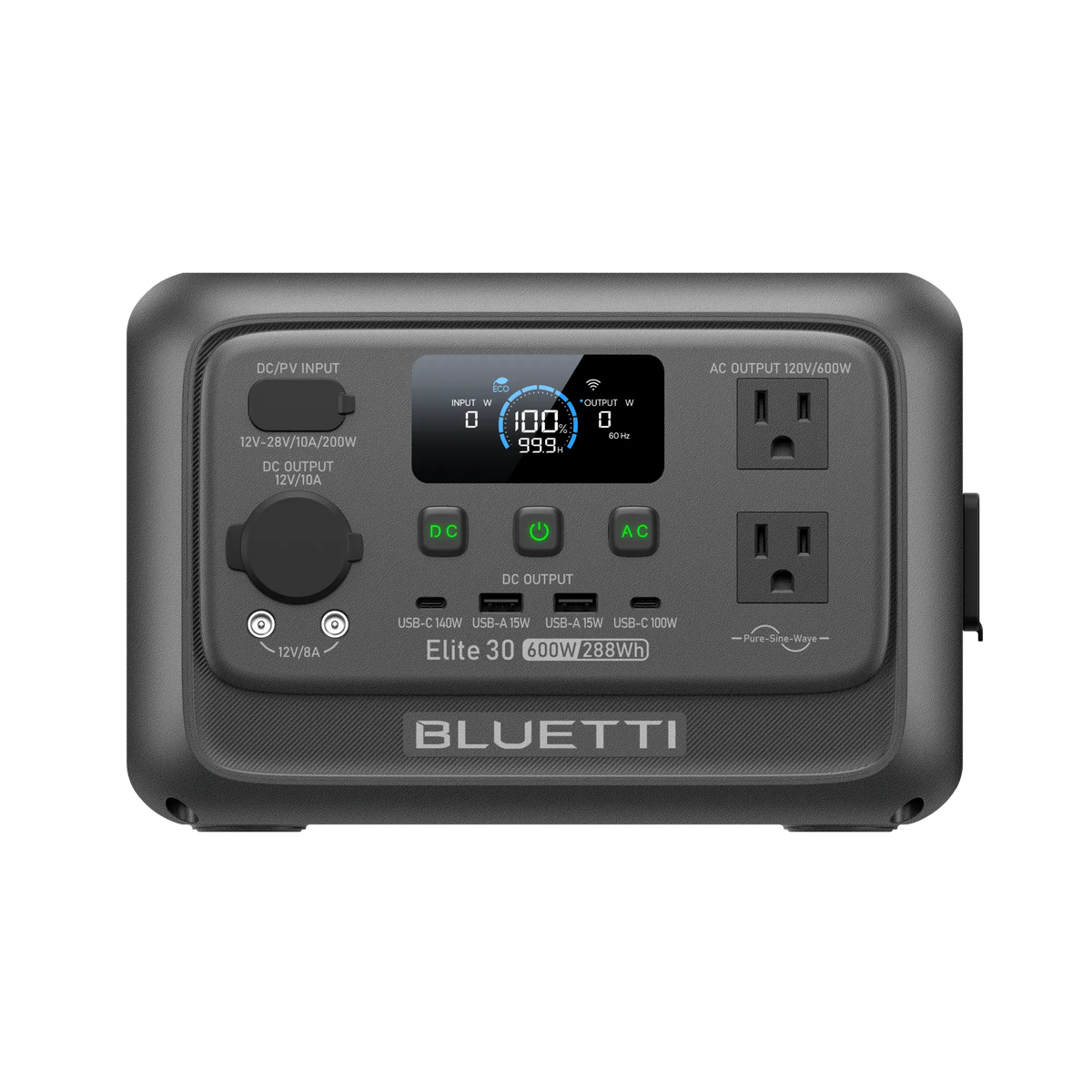 BLUETTI Elite 30 V2 Portable Power Station 288Wh