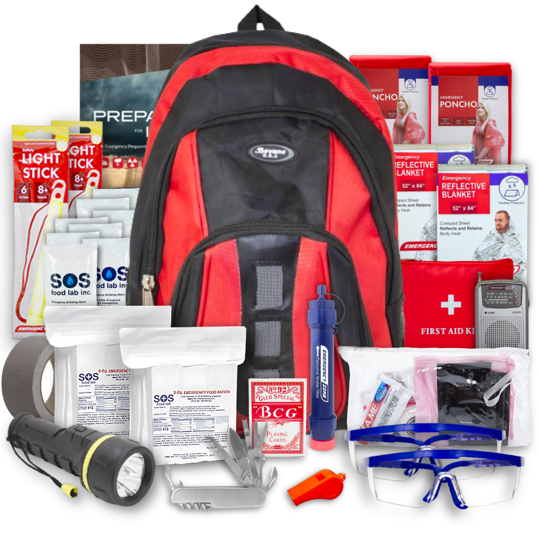Emergency Zone Essentials Complete 72-Hour Kit (2 Person)