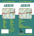 Front cover of GM Johnson Akron and Summit County, Ohio, county map