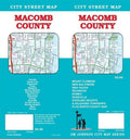 Front cover of GM Johnson Macomb County, Michigan, county map