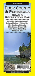 Front cover of GM Johnson Door County, Wisconsin, county map