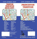 Front cover of GM Johnson Princeton, Trenton, city street map