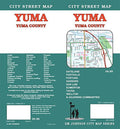 Front cover of GM Johnson Yuma, Yuma County, city street map