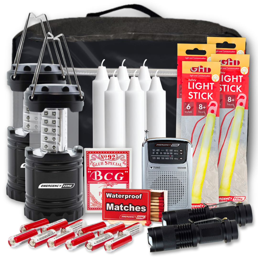 Emergency Zone Power Outage Emergency Kit (Deluxe)