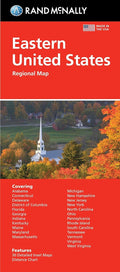 Front cover of Rand McNally Eastern United States, regional map