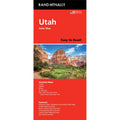Front cover of Rand McNally Utah Easy-to-Read Folded Map