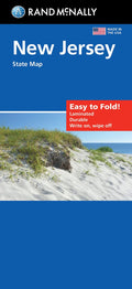 Front cover of Rand McNally New Jersey, Easy to Fold, state map