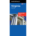 Front cover of Rand McNally Virginia, Easy to Fold Laminated State Map