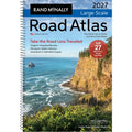 Front cover of Rand McNally 2027 Large Scale Road Atlas (Large Print)