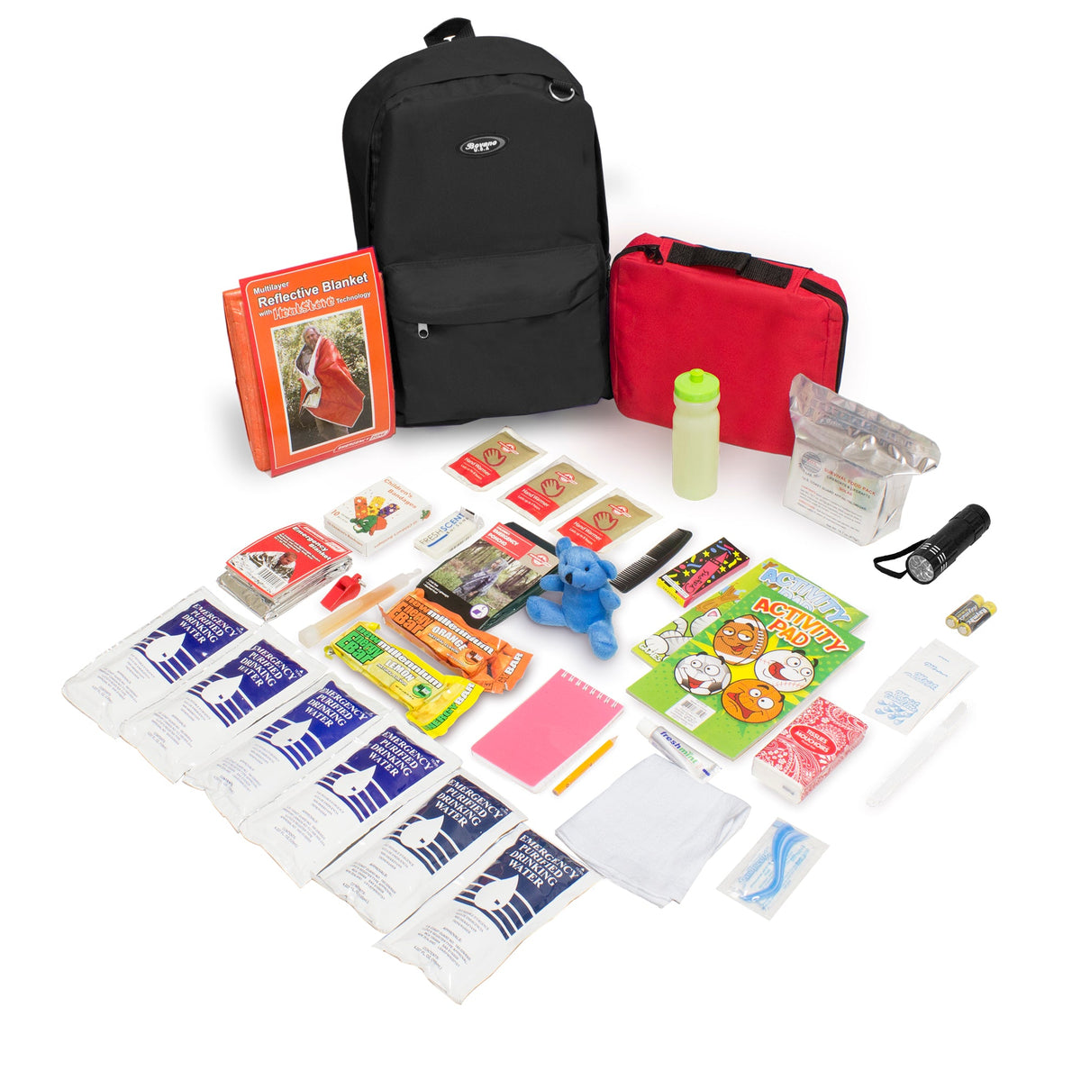 Emergency Zone Keep-Me-Safe Children's 72 Hour Survival Kit
