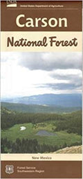 Front cover of Carson National Forest, NM, national forest map