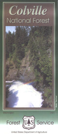 Front cover of Colville National Forest, WA, national forest map