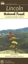 Front cover of Lincoln National Forest - Guadalupe Ranger District, national forest map