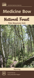 Front cover of Medicine Bow NF - Pole Mountain Unit, WY, national forest map