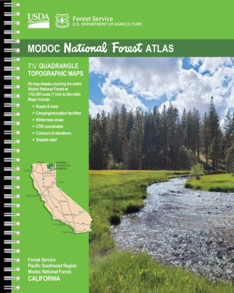 Front cover of Modoc National Forest Atlas