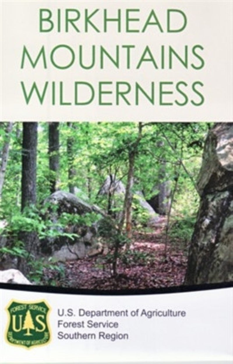 Front cover of Pinhoti Trail, Talladega National Forest, national forest map