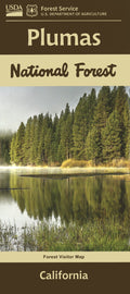 Front cover of Plumas National Forest Map