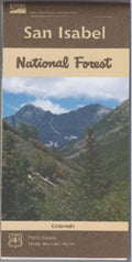 Front cover of San Isabel National Forest Map