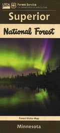 Front cover of Superior National Forest Map