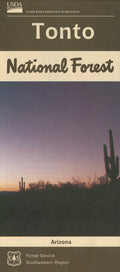 Front cover of Tonto National Forest Visitor Map