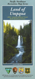 Front cover of Land of Umpqua Map