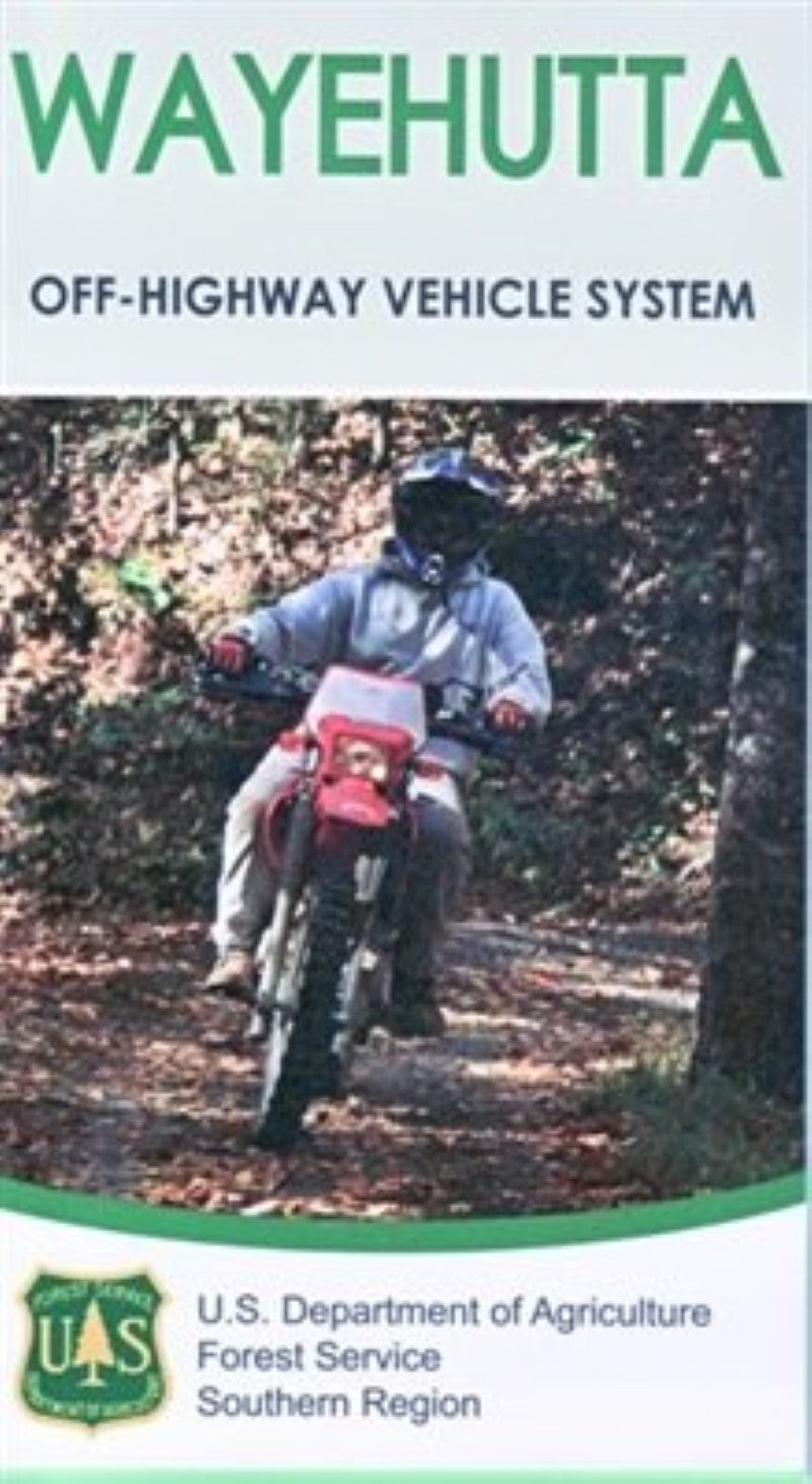Front cover of Wayehutta Off-Highway Vehicle System, national forest map