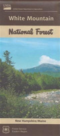 Front cover of White Mountain National Forest, national forest map