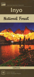 Front cover of Inyo National Forest Map