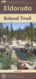 Front cover of El Dorado National Forest Map