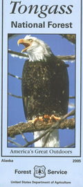 Front cover of Tongass National Forest Map