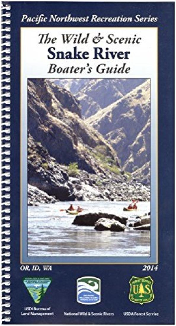 Front cover of Snake River Boaters Map